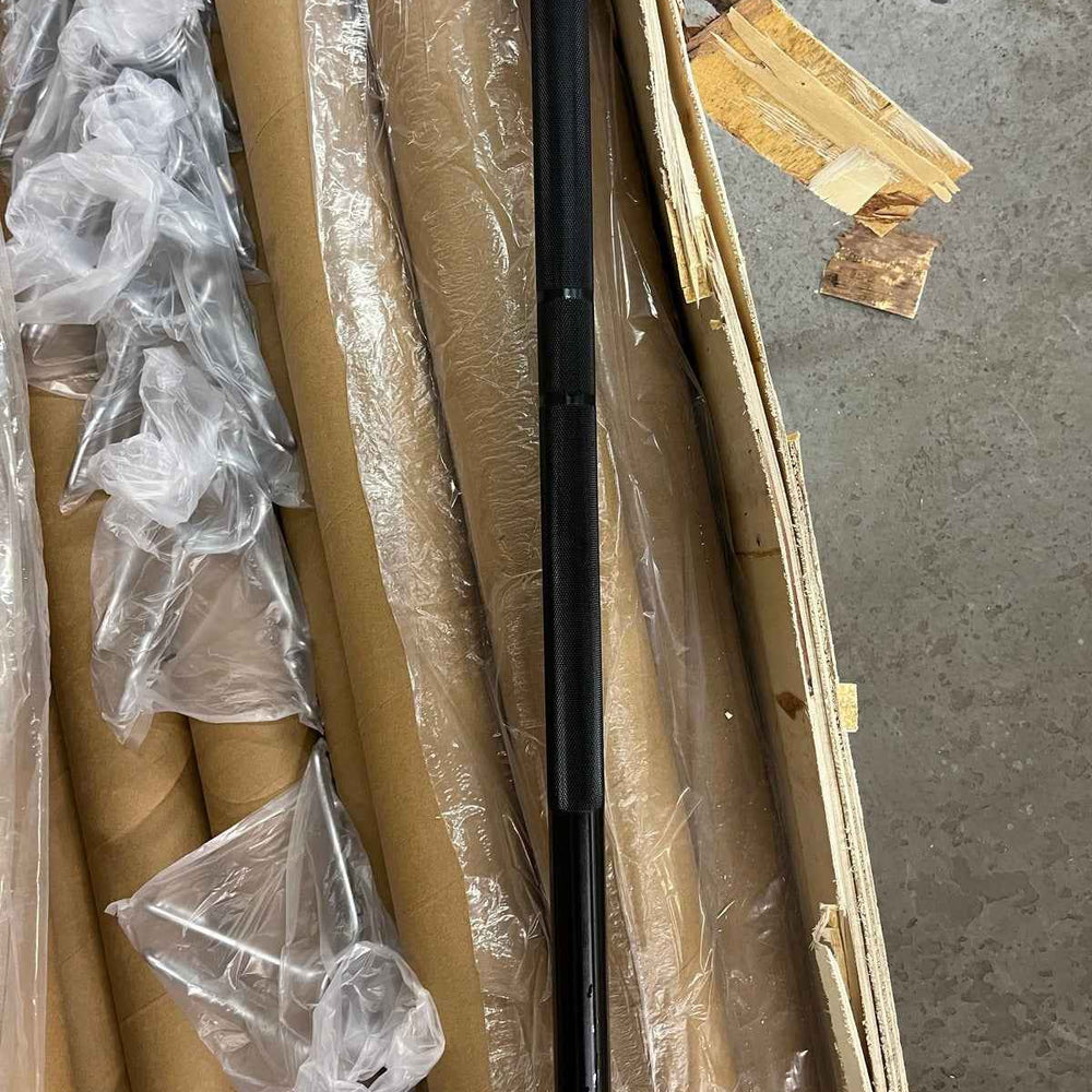 Rubber Coated Olympic Plates Set With Bar!