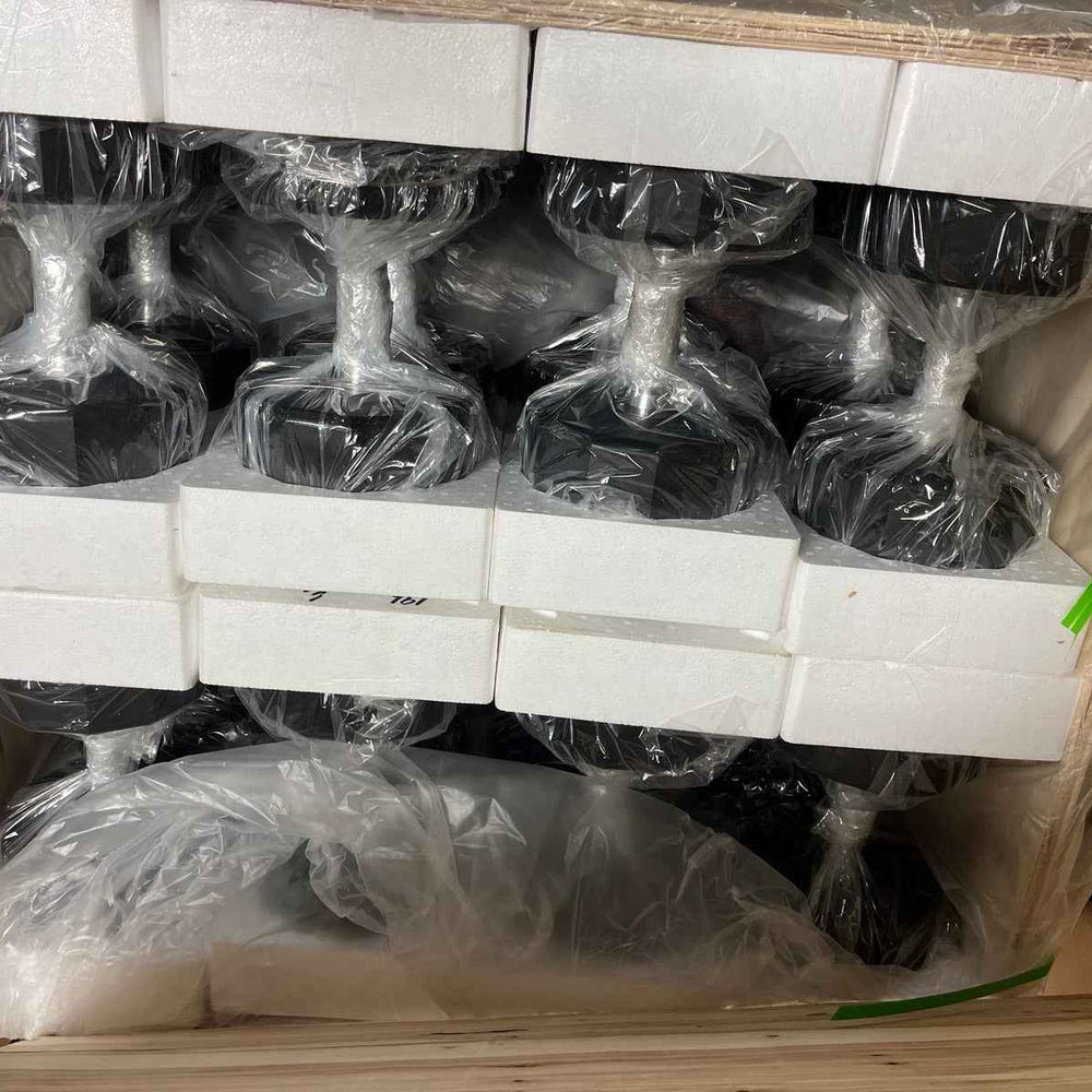 True Iron 5-100 12 Sided Urethane Dumbbell Sets