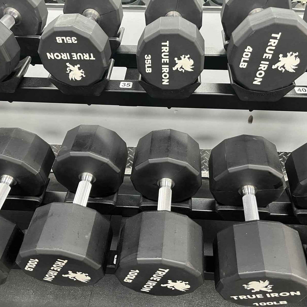 New Urethane Dumbbell Sets 5-125