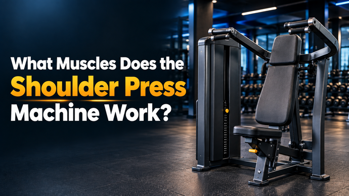 What muscles does the shoulder press machine work?