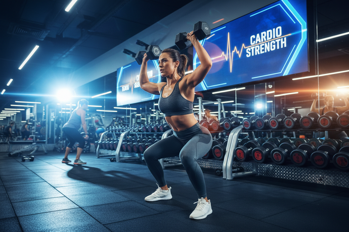 Dumbbell Cardio Exercises for Fat Loss and Strength