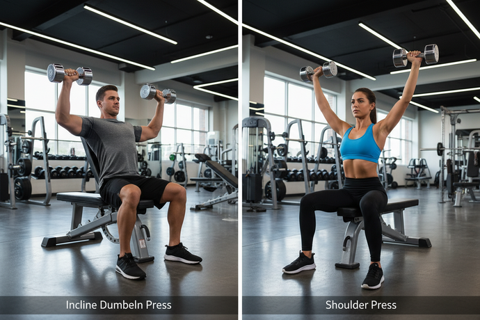 Incline Dumbbell Press vs Shoulder Press for Better Gains