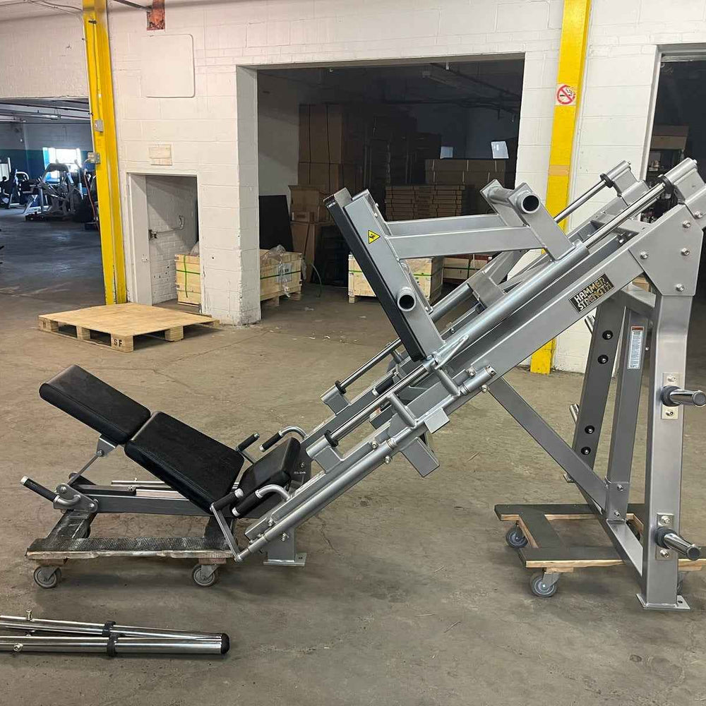 cybex squat press starting resistance HAMMER STRENGTH PLATE-LOADED LINEAR LEG PRESS