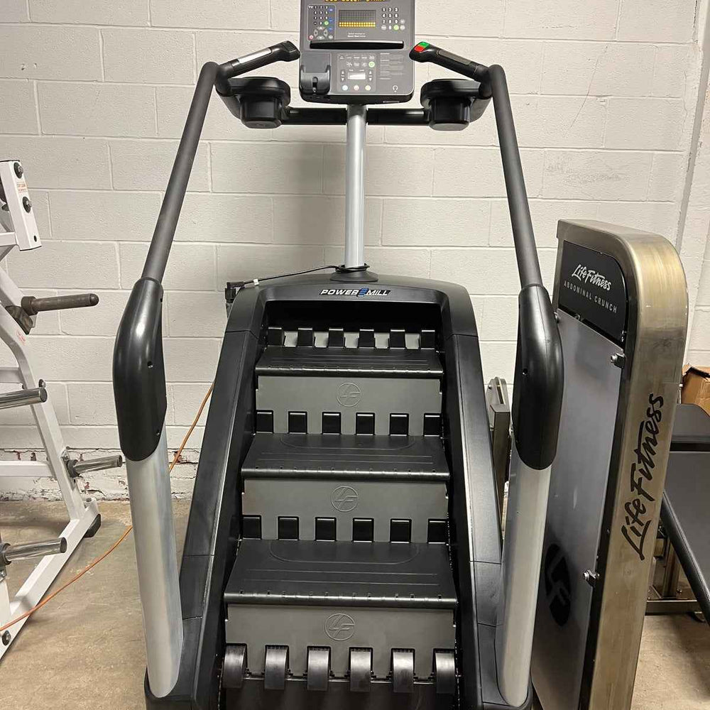 Life Fitness PowerMill Integrity Series Climber – True Iron Fitness