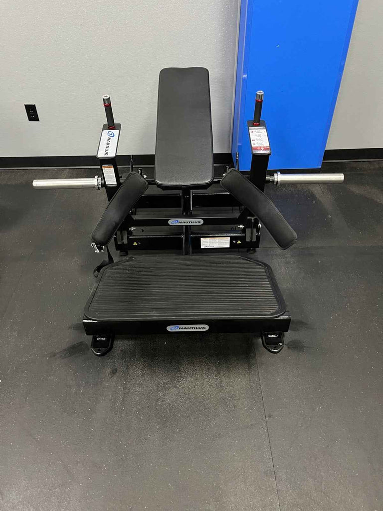 Hip Drive Machine NEW Nautilus GLUTE DRIVE Plate Loaded Hip Thrust Machine - True Iron ...