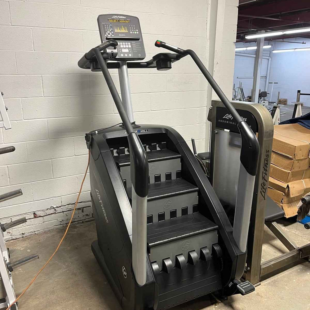 Life Fitness PowerMill Integrity Series Climber – True Iron Fitness