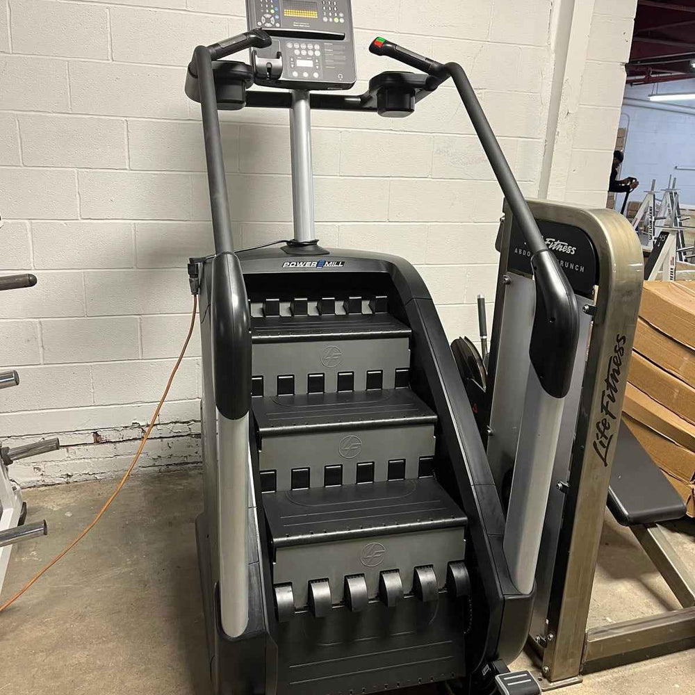 Life Fitness PowerMill Integrity Series Climber – True Iron Fitness