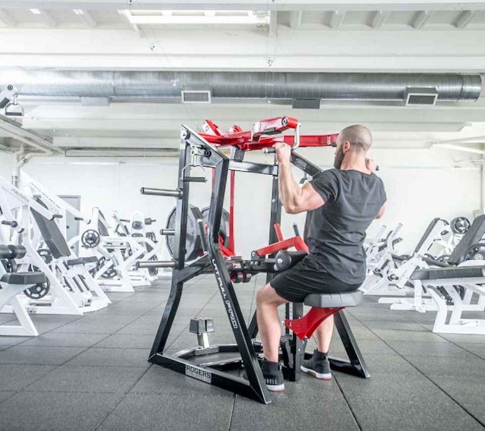 Rogers Lat Pull Pro Machine