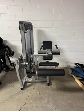 Hammer Strength select leg curl