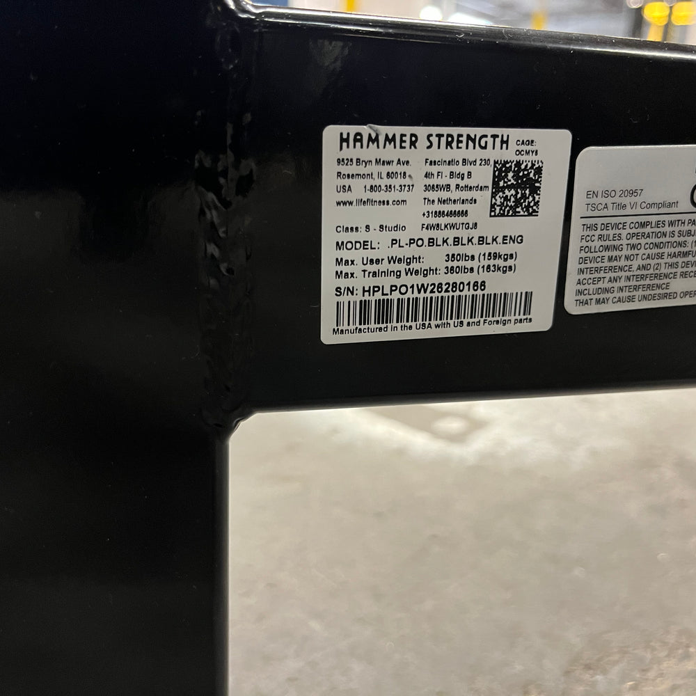 HAMMER STRENGTH PLATE-LOADED PULLOVER