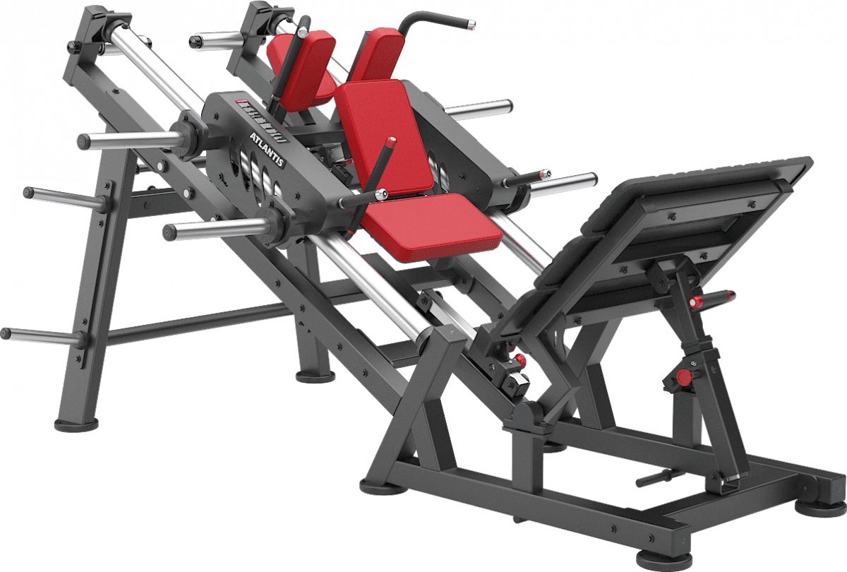 Atlantis Hack squat pro MODEL PW412 - True Iron Fitness